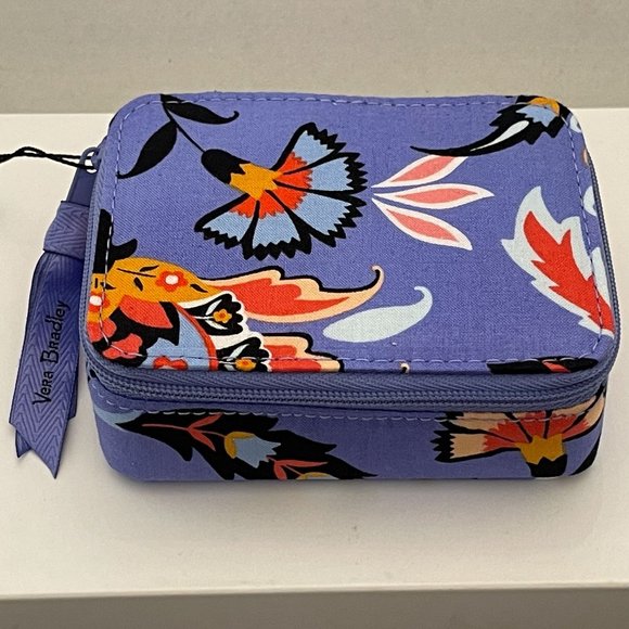 Vera Bradley Travel Pill Case Mural Garden - Picture 2 of 4